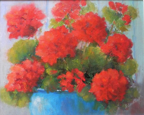 REd Geraniums