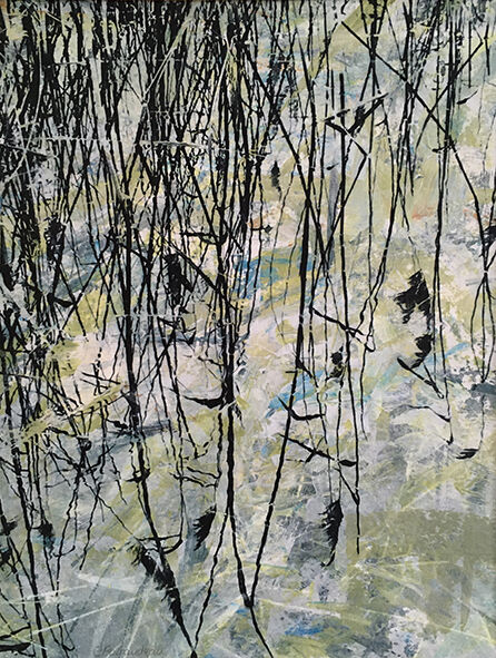 'Walk from Dove cottage', Mixed media, SOLD