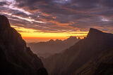 Pre dawn at the head of Rockeries Pass