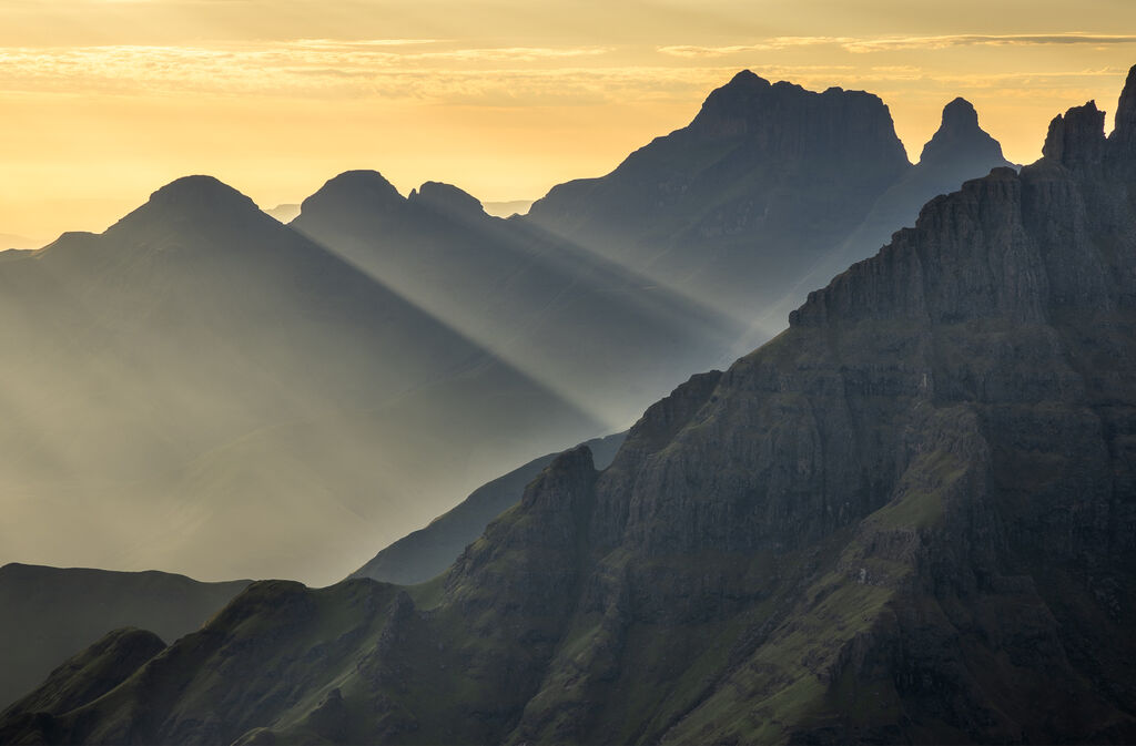 North Peak ridges and beyond