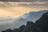 Ridges at sunrise