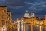 Evening lights on the Grand Canal