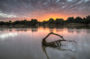 Sunrise accross the Luangwa River