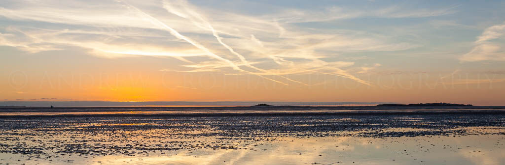 Dee estuary sunset