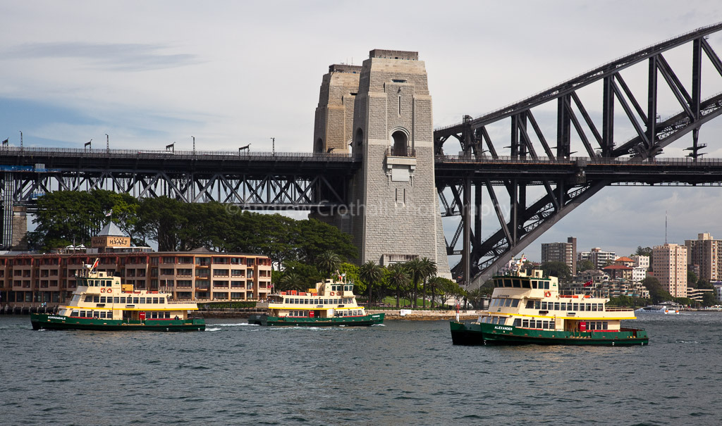 Three Ferries