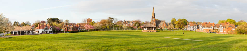 Thornton Hough spring panorama
