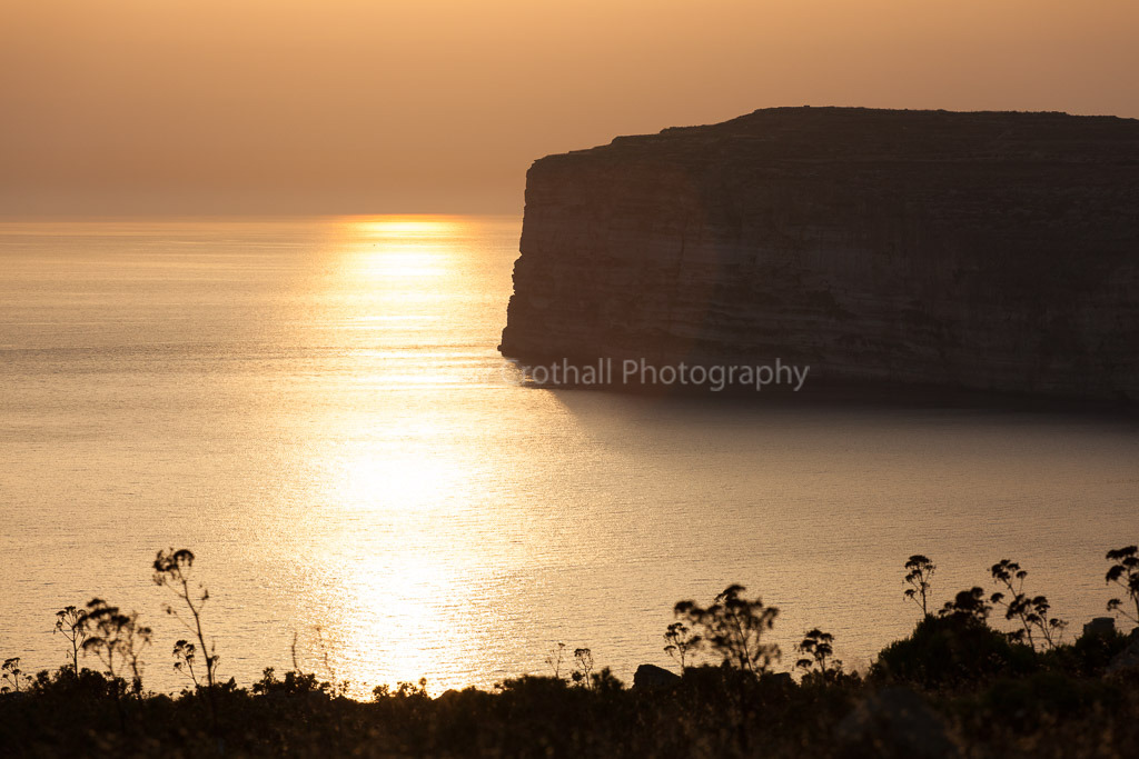 Golden light