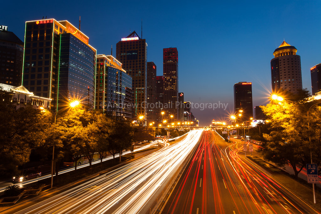 Towards Guomao junction