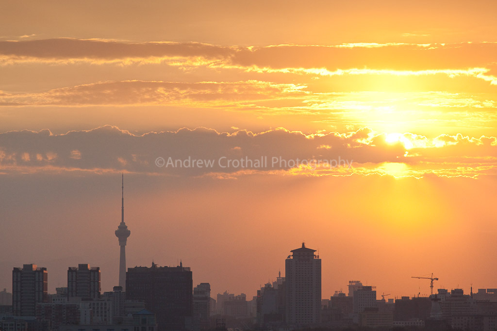 Hazy Sunset