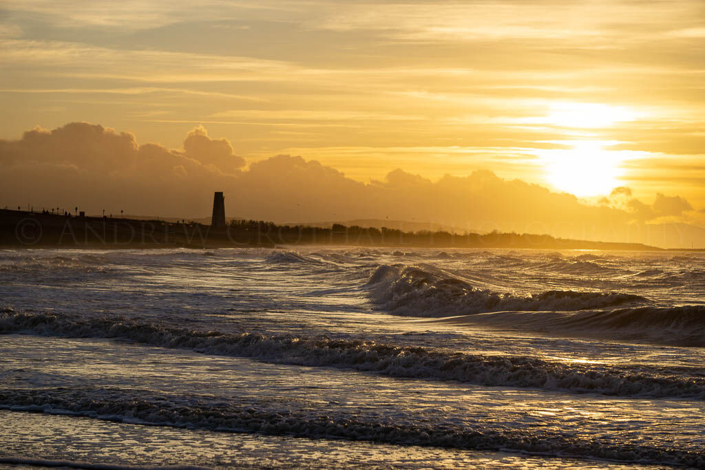 Leasowe sunset