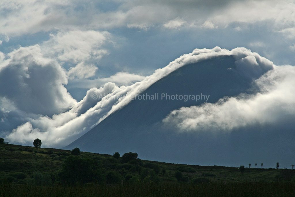 Beinn na Caillich on fire!