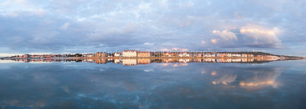 West Kirby promenade panorama