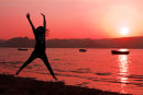 Ferryside HazySunset