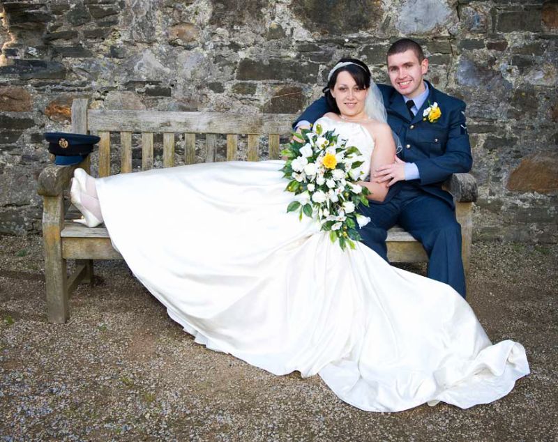 Wedding Photography at Kidwelly Castle, Kidwelly, Carmarthenshire