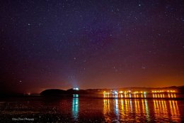 Llansteffan Castle and Stars