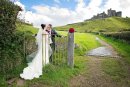 Beautiful Carreg Cennen Castle Wedding