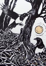 Two for Joy with gold leaf powder detail