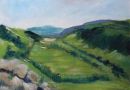 Wensleydale I, oil on canvas board 297mm x 210mm