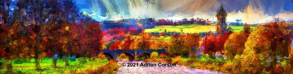 102-autumn town