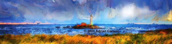 116-blue lighthouse