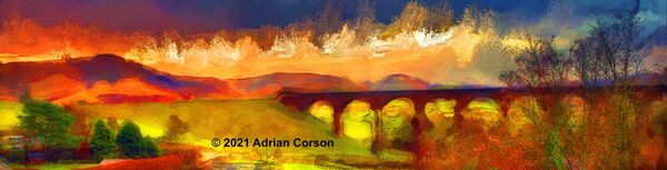 155-viaduct sunset