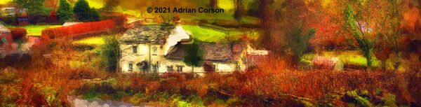 156-autumn farmhouse