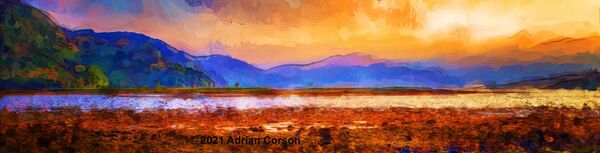 172-loch sunset