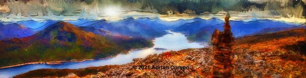 186-loch from mountain summit