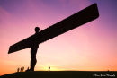 The Angel of the North at Sunset