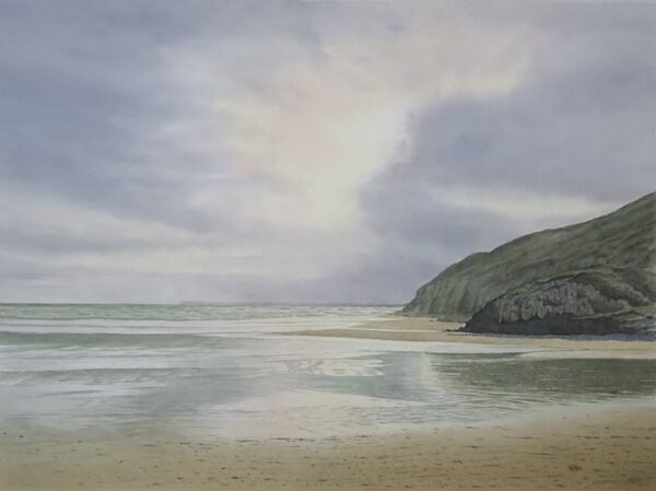 At the end of the day 2: 54 x 44 cm: £240