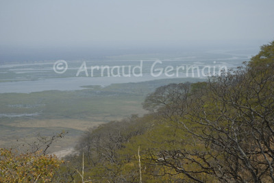 Liwonde National Park from the Top of Chinguni Hills