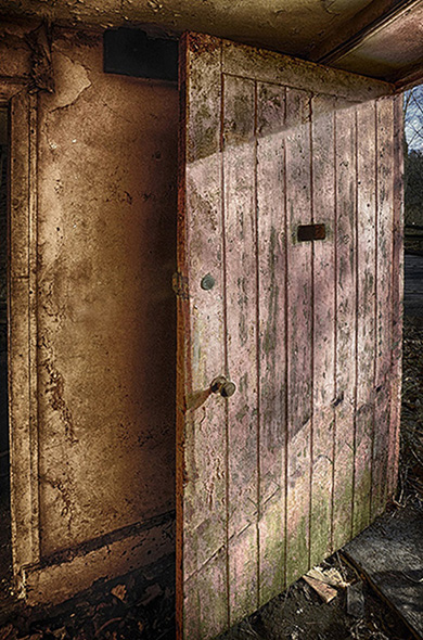 Opened Outside Door