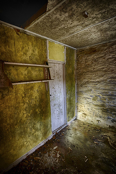Room with Door Leading Off