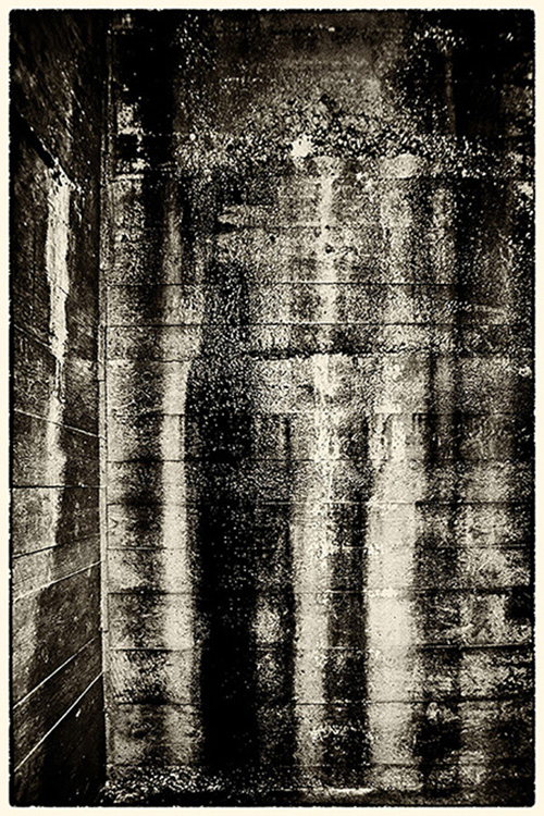 Detail of Escape Shaft Wall