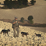 Hunter with Dogs