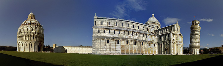 Tower, Cathedral and Baptistry