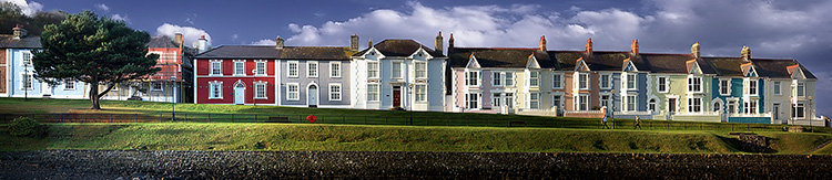 Colourful Terraced Houses