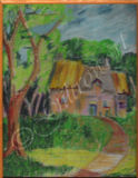 THATCH   Oil Pastel