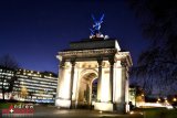 Wellington Arch At Night
