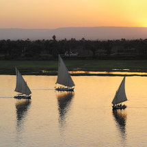 DUSK ON THE NILE
