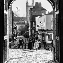 LEAVING WINDSOR CASTLE