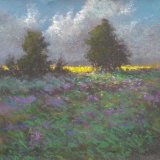 "The Yellow Field" - Pastel 12x12 - 2017
