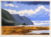 Sunlight on Cathedral Rock, Achill