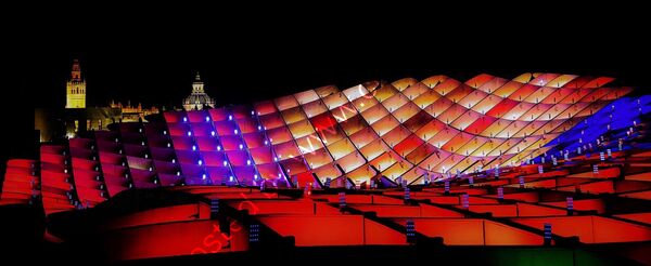 2nd Place - NIGHT PHOTOGRAPHY - Setas de Sevilla, Spain - By Liakat Parapia