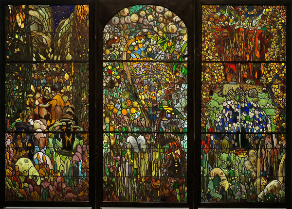 3rd Place - Triptych screen, Mus of Catalunya Barca copy By Chris Owens