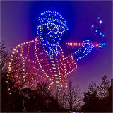 3rd Place - NIGHT PHOTOGRAPHY - Hockney Lights Up - By Dave Varney