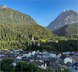 Commended - View of Scuol, Lower Engadine By Mary Podesta