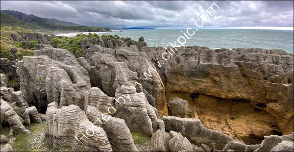 commended - Pancake Rocks, NZ By Dave Varney
