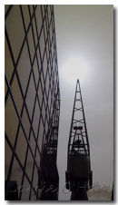 Crane in Canary Wharf