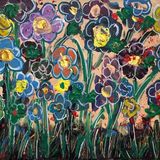 abstract flowers